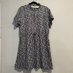 Bermuda Sands Women’s Dress Floral Short Sleeve XL